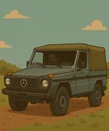 Mercedes-Benz G 250 Wolf GD250 Bundeswehr  - : Geländewagen, Wolf
