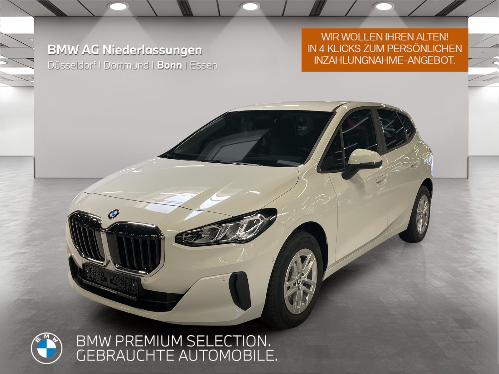 BMW 218i Active Tourer Kamera Sitzheizung