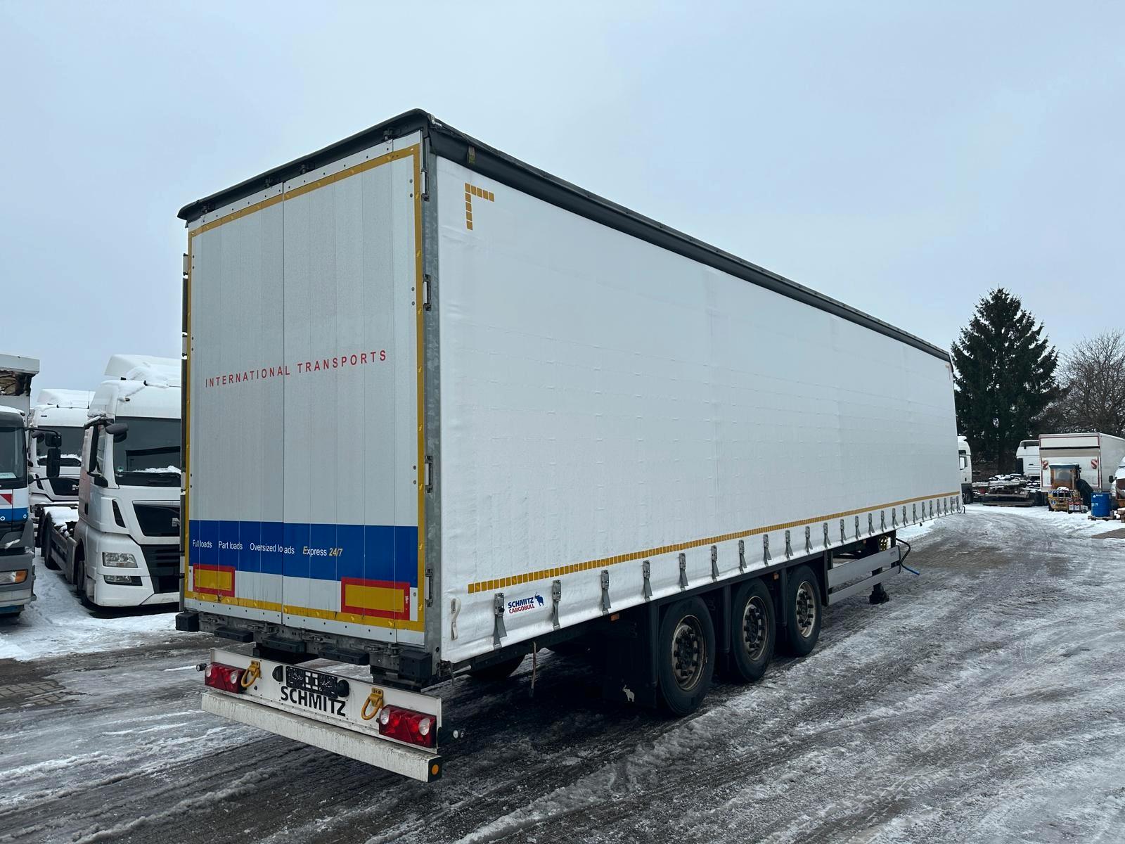 Schmitz Cargobull SCB S3T Curtainsider SAF Achsen
