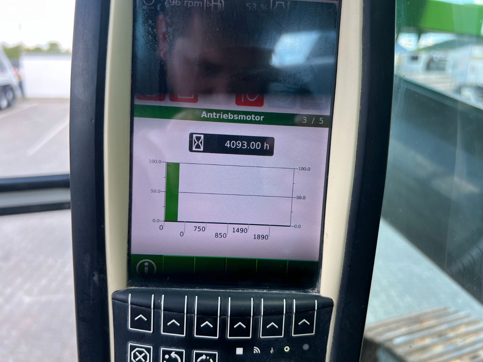 Fahrzeugabbildung Sennebogen 673e / 4.093h / 2018 / Klappspitze / 44m