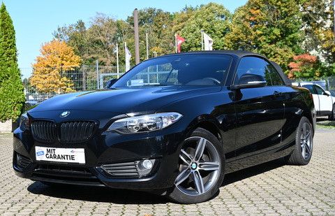 BMW 218 i Cabrio Advantage 1.Hd Leder Navi Sitzhz