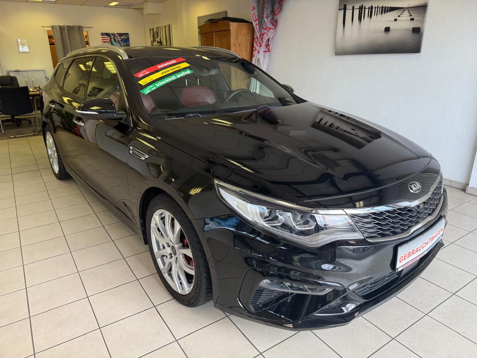 Fahrzeugabbildung Kia Optima Sportswagon GT /SCHECKHEFT/SPORTABGAS