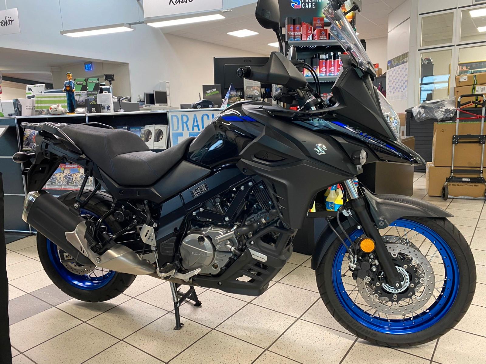 Suzuki V-Strom 650 XT "Hauptständer+Sitzbank  -2,5 cm"