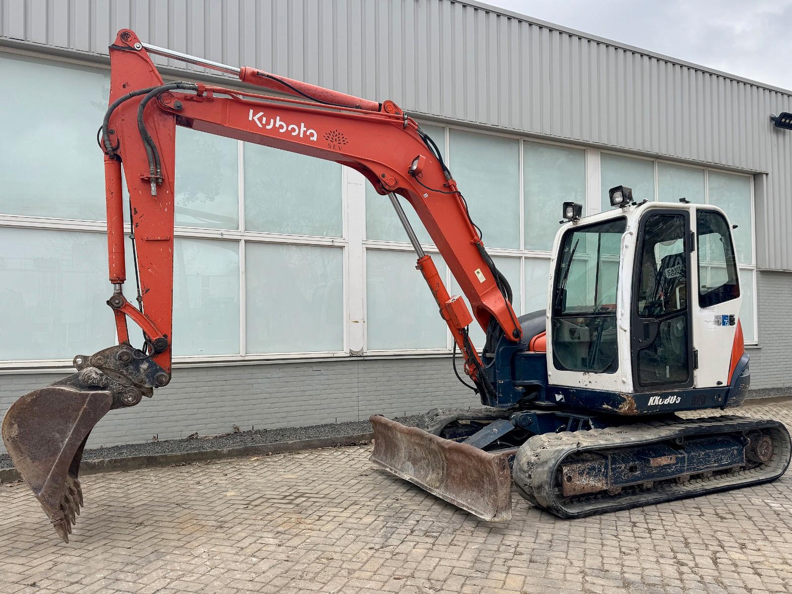 Kubota KX080-3