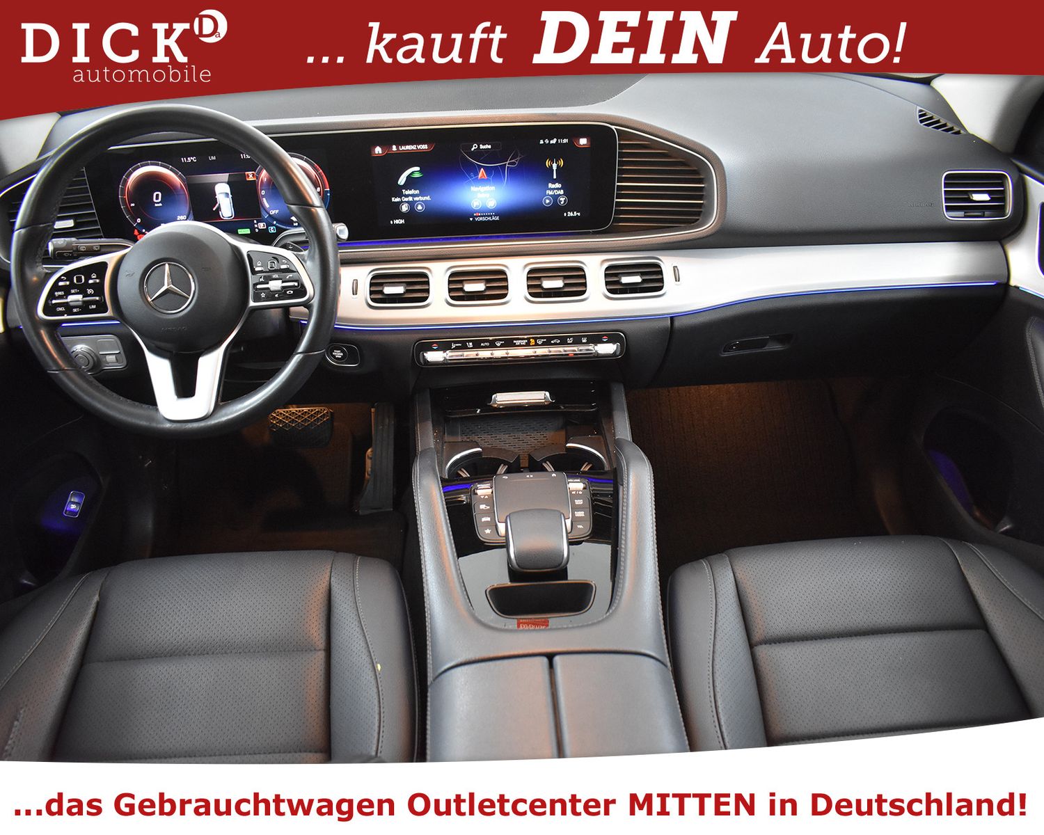 MERCEDES-BENZ GLE350de 4M STDHZ+WIDESC+KAMER+AHK+LEDER+SHZ+20" - Image 8