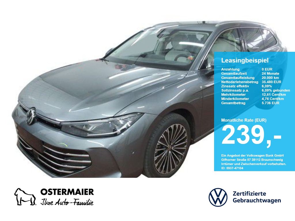 Volkswagen Passat Variant ELEGANCE 2.0TDI 150PS DSG NP.66tA