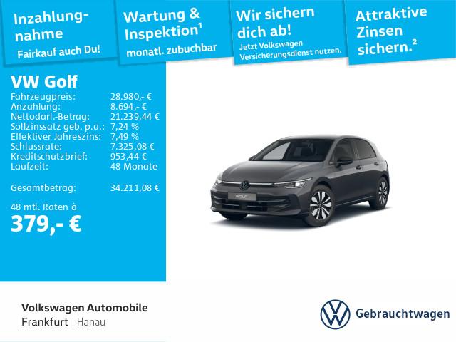 Volkswagen Golf VIII 2.0 TDI DSG Goal Navi AHK Spurwechsela
