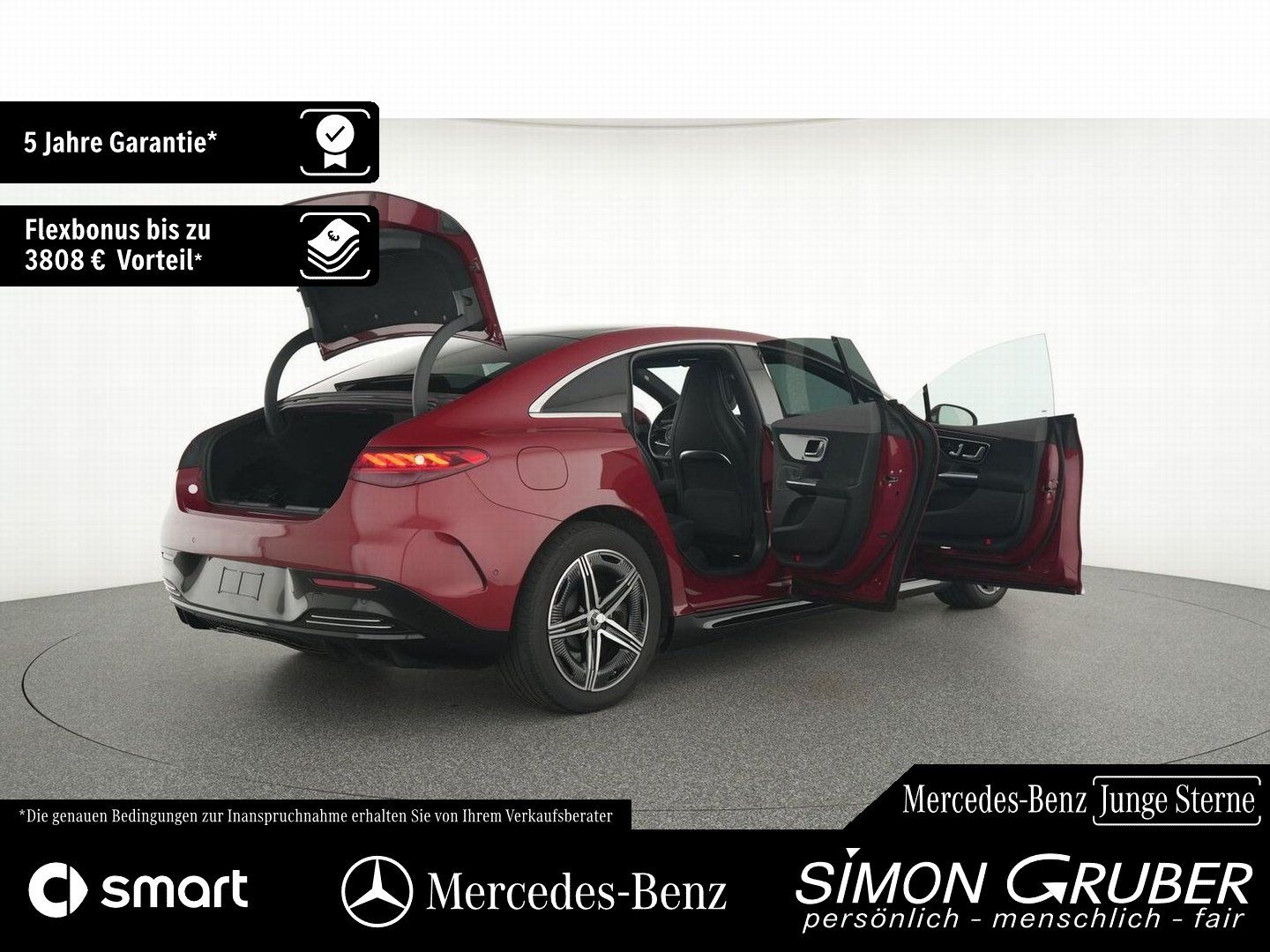 Fahrzeugabbildung Mercedes-Benz EQE 300 AMG Pano Ambi Memory LED Keyless Kamera