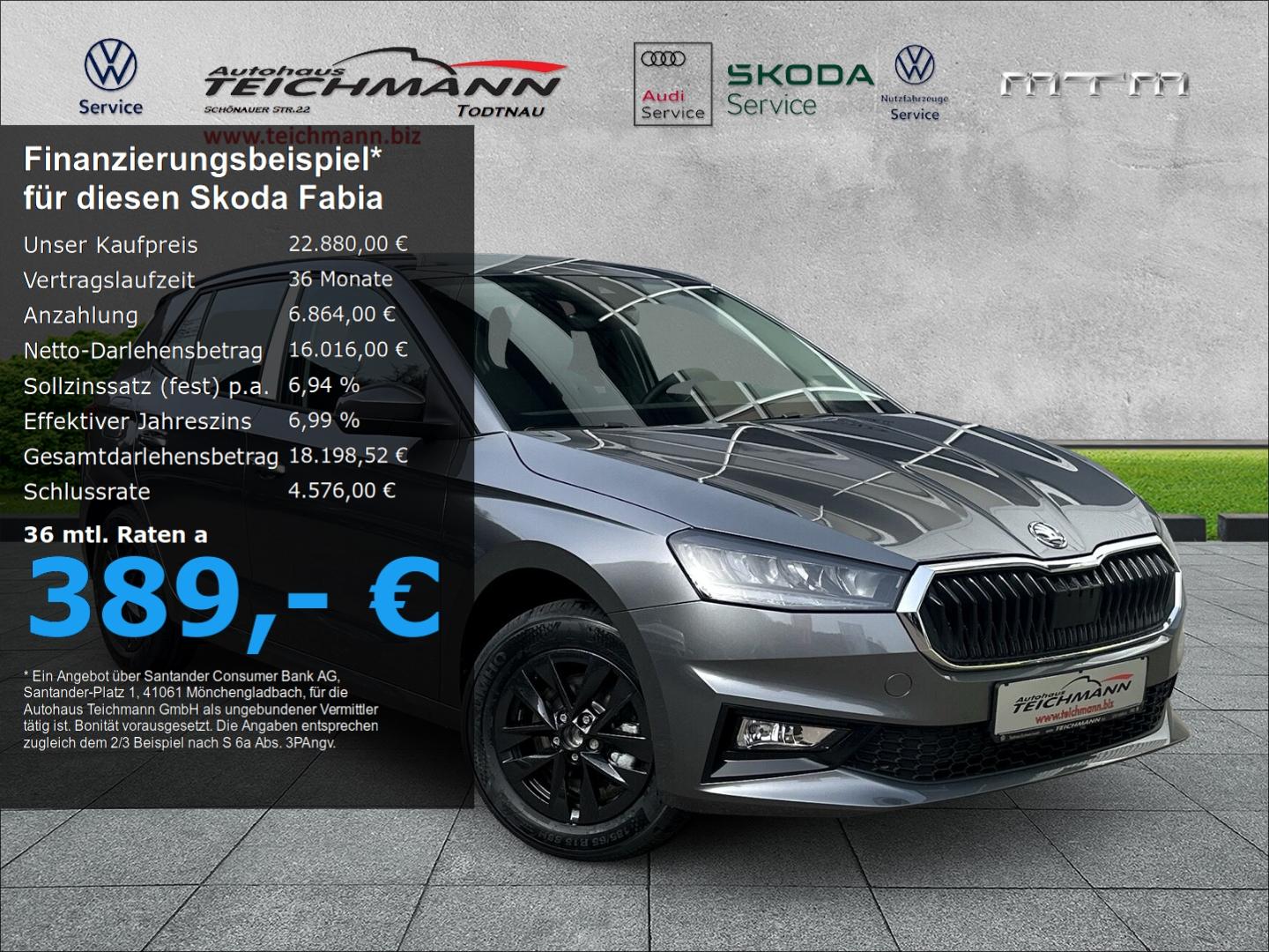 Skoda Fabia Selection DSG