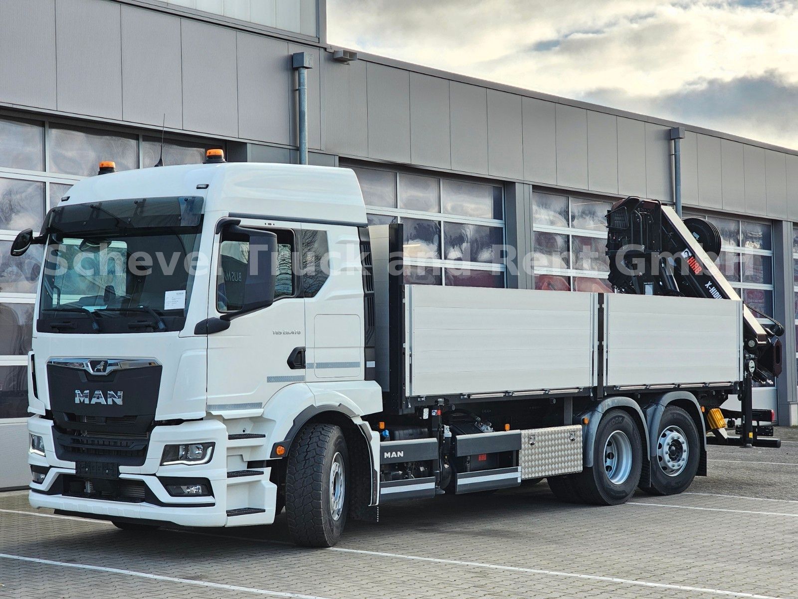 Fahrzeugabbildung MAN TGS 26.480 Baustoffpritsche+ HIAB 258 -7 /6x2/LL
