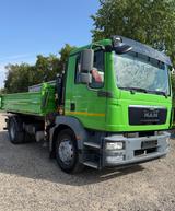 MAN TGM 15.250 Dreiseitenkipper + Kran