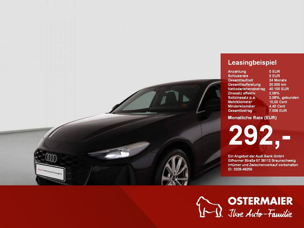 A5 Limousine TFSI 204PS QUATTRO ACC.VIRTUAL.R-KA