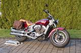 Indian Scout 1200, burgundy red metallic, frischer TÜV - Offers