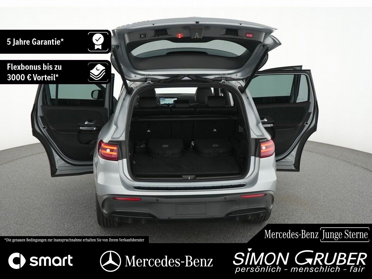 Fahrzeugabbildung Mercedes-Benz EQB 250+ AMG Night Pano Ambi LED AHK Mod 2025