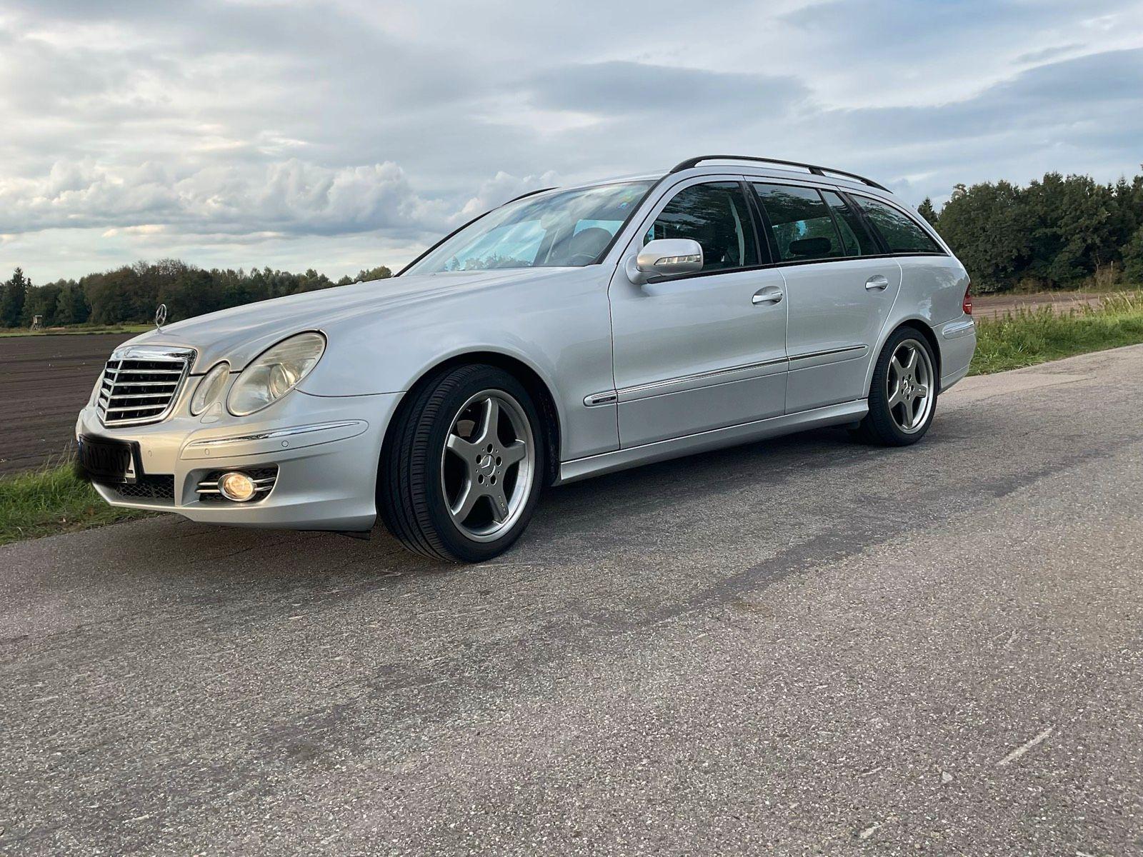Mercedes-Benz E220 2008 — rear view