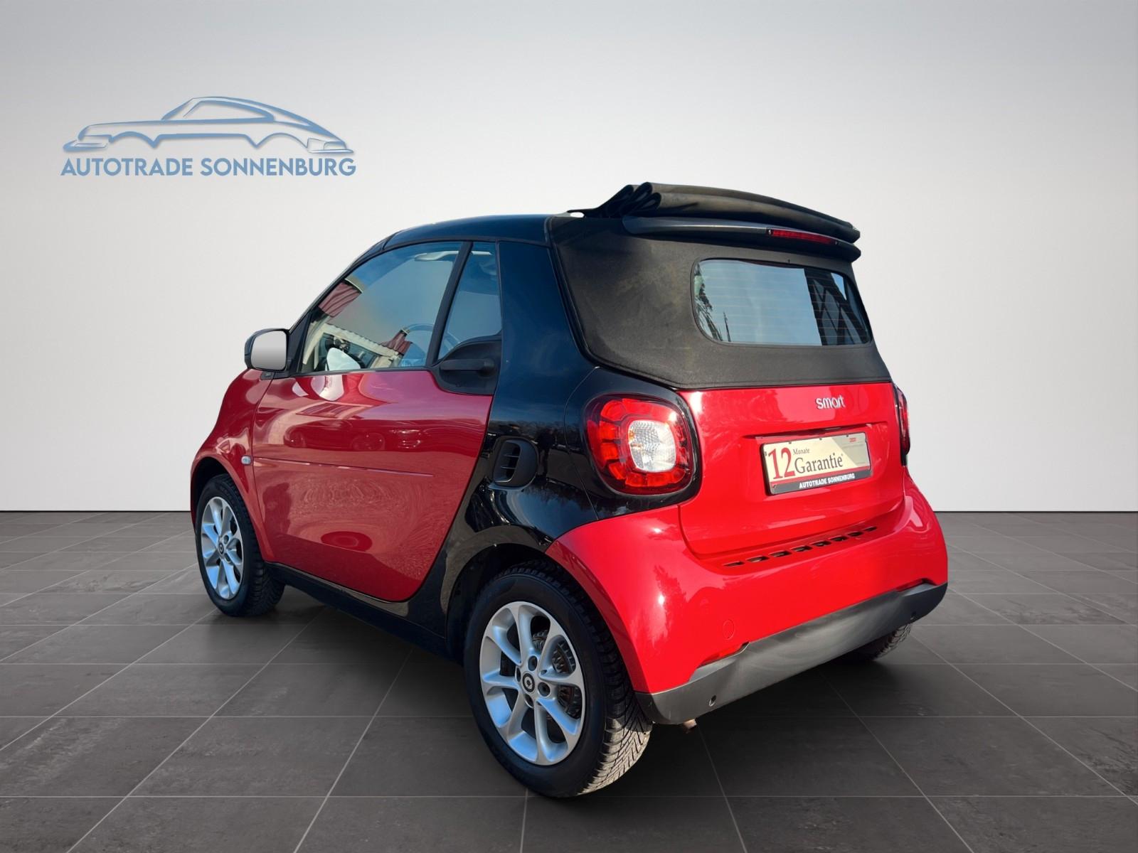 Smart ForTwo cabrio 52 kW/SITZHEIZUNG/BLUETOOTH/KLIMA