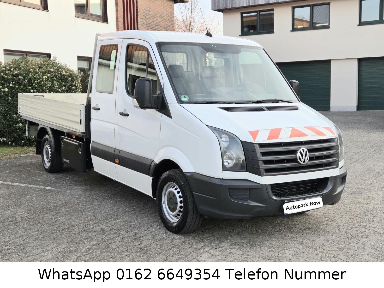 Volkswagen Crafter 2.0 TDI Doka Maxi-Pritsche Klima TÜV €6