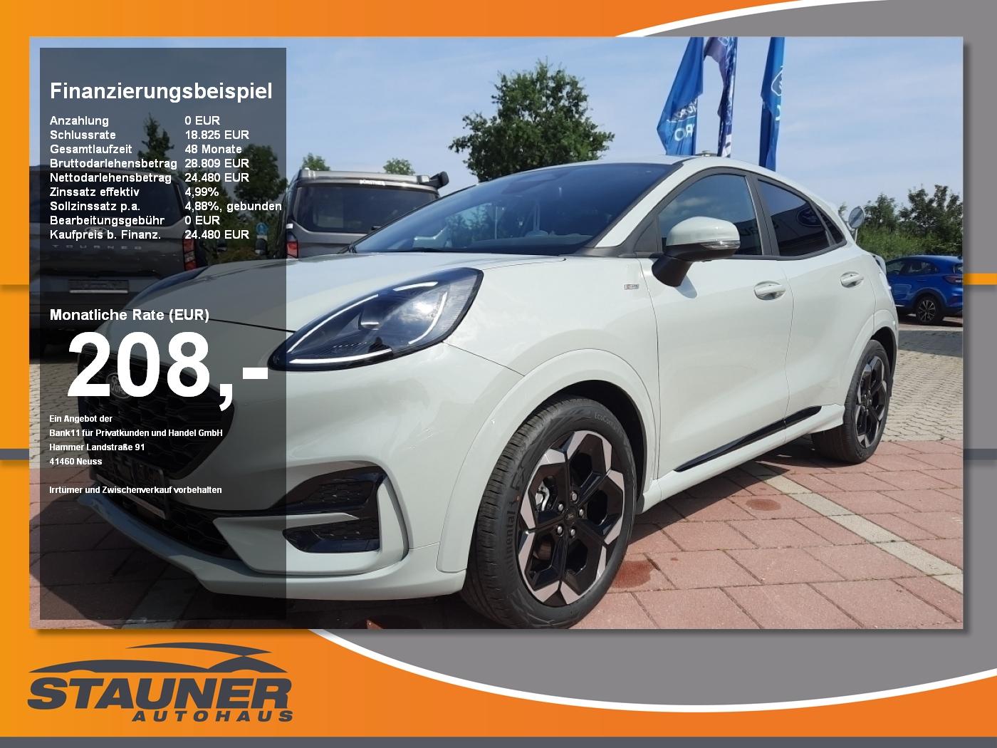 Ford Puma ST-Line X 1.0 EcoBoost Mild Neues Modell