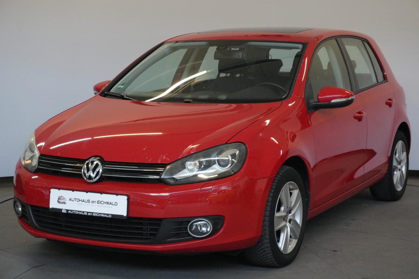 Volkswagen Golf VI 1.4 TSI DSG Comfortline Schiebedach PDC