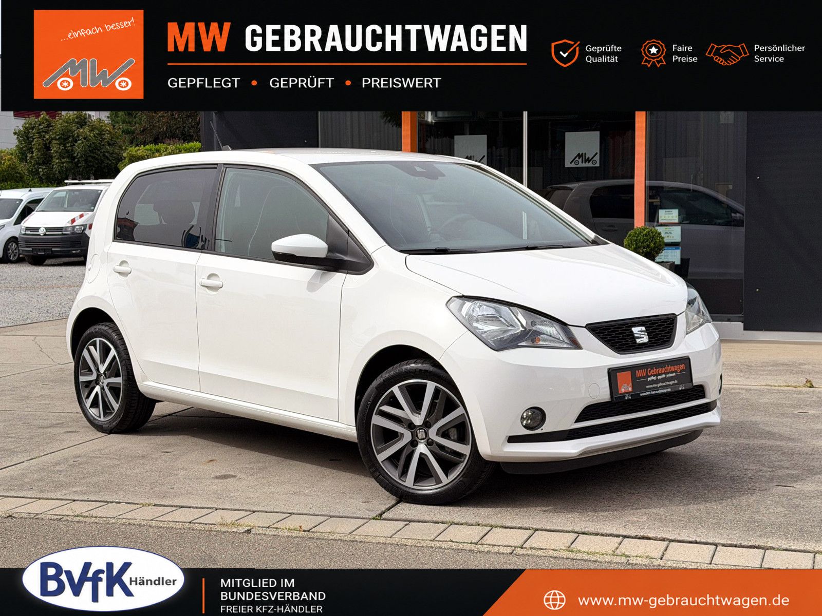 Fahrzeugabbildung SEAT Mii Electric Plus PDC KLIMATRONIC SHZ CCS BT