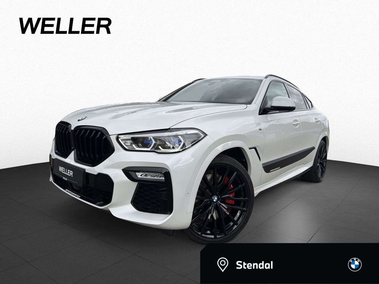 BMW X6 M50i Pano AHK B&amp;W SoftCl Laser StdHz 360°