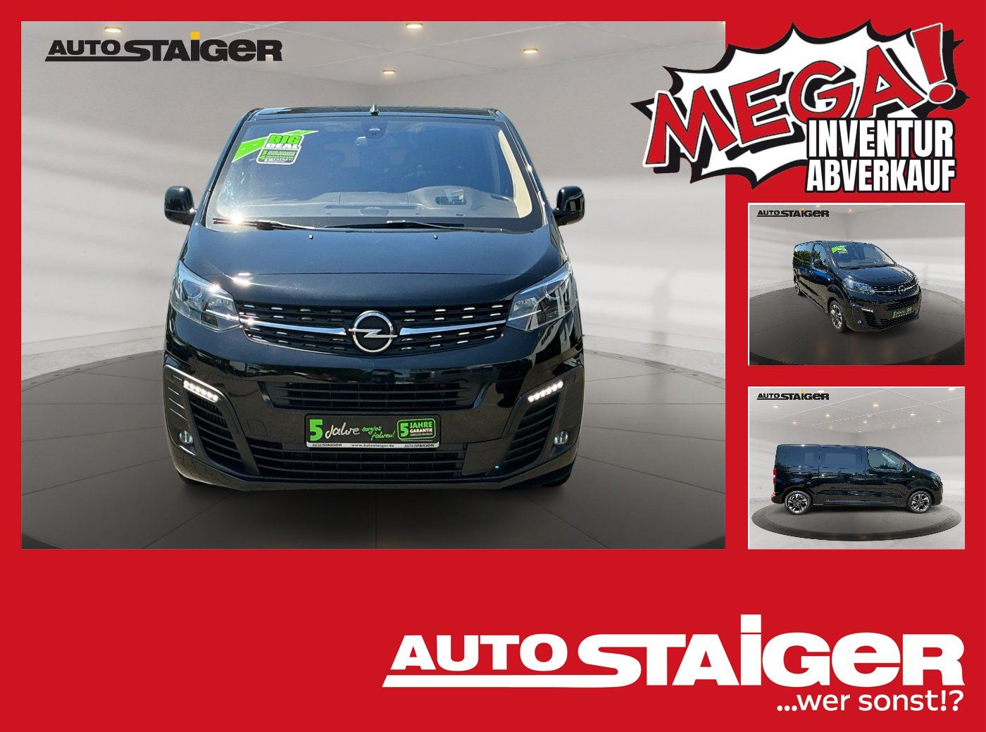 Opel Zafira Life 2.0 Tourer M ACC+Navi+HeadUp+Pano