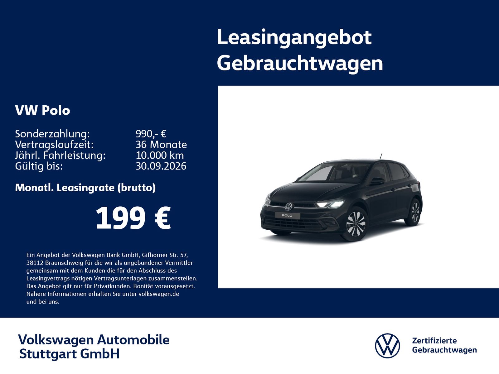 Volkswagen Polo Goal 1.0 TSI Navi Tempomat