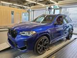 BMW X3 M COMPETITION SHADOW/21Z./M-AGA/H&K/AHK/KAM. - blaue BMW X3 M