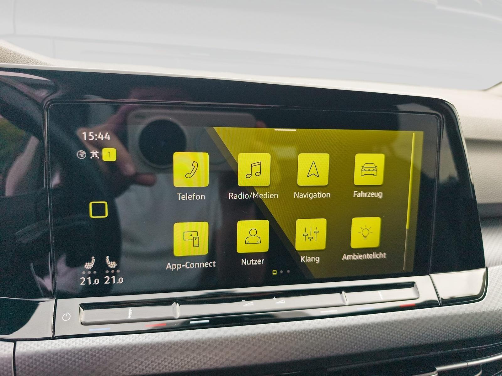 Volkswagen Golf VIII 1.5 TSI Active Standhzg+Kamera+HUD+ACC, миниатюра 21