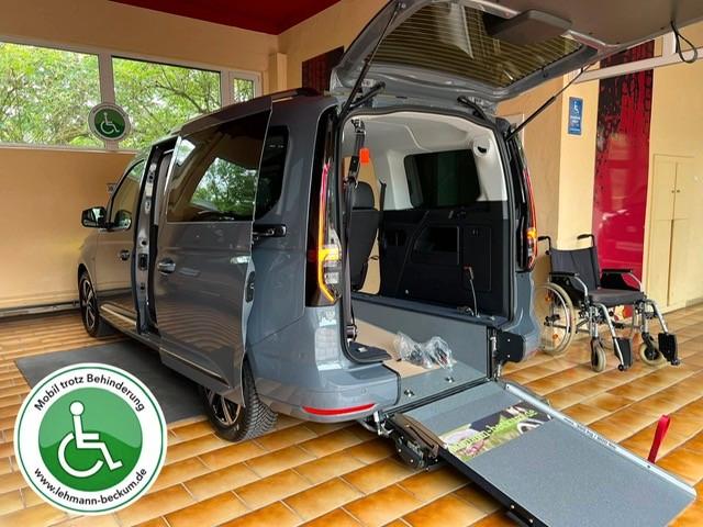Volkswagen Caddy Maxi Style Rollstuhlrampe Nav Kam diCo LED