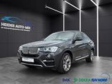 BMW X4 xDrive 20d NAVI|LEDER|XENON|HUD|360°|HiFi|SHD - BMW X4 mit Diesel-Antrieb: Grau, Vollleder