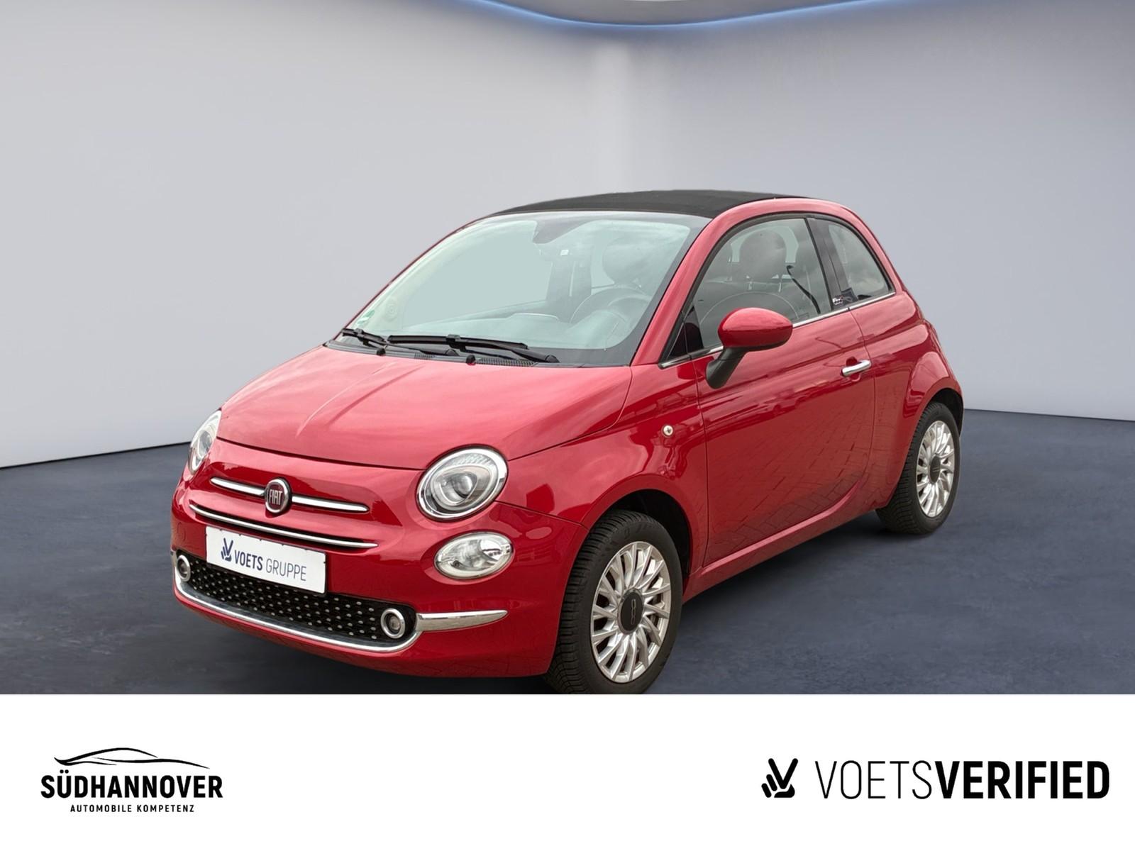 Fiat 500 C 1.2 8V Dualogic Lounge PDC+Klima+Freisprec