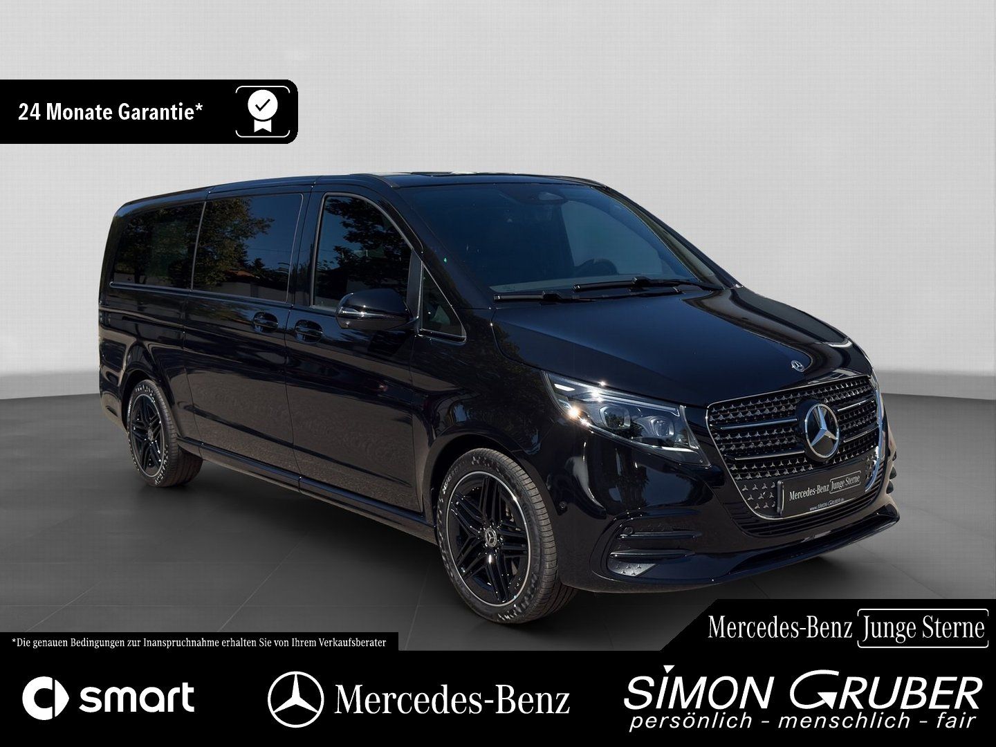 Fahrzeugabbildung Mercedes-Benz V 300 d Extra Lang AMG Night Burm eTüren 8 Sitze