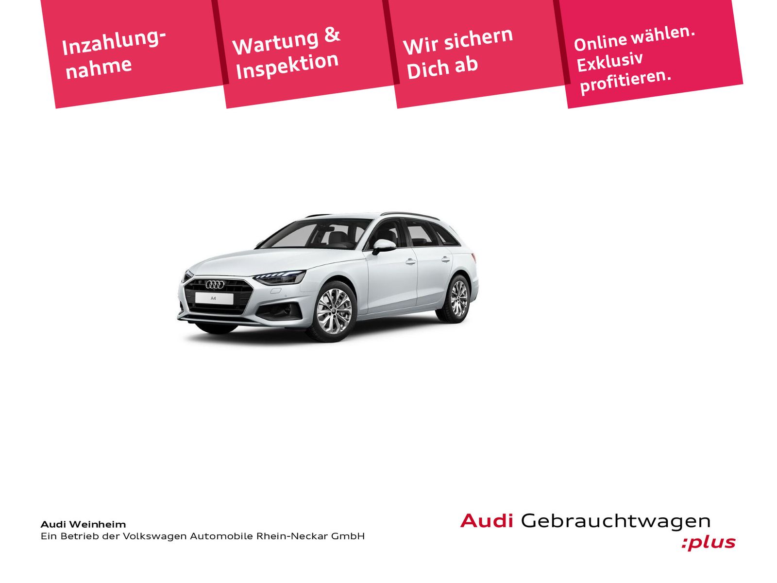 Audi A4 Avant S-tronic Matrix AHK ACC PDC plus Navi P