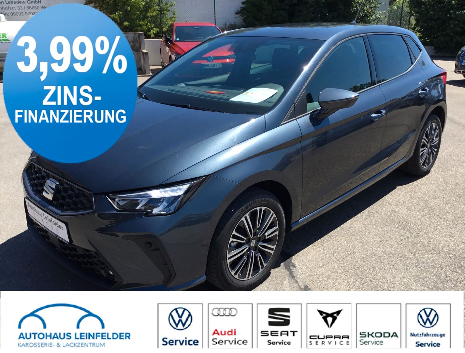 Fahrzeugabbildung SEAT Ibiza 1.0TSI Style DSG+ACC+16"+Navi+LED+FullLink