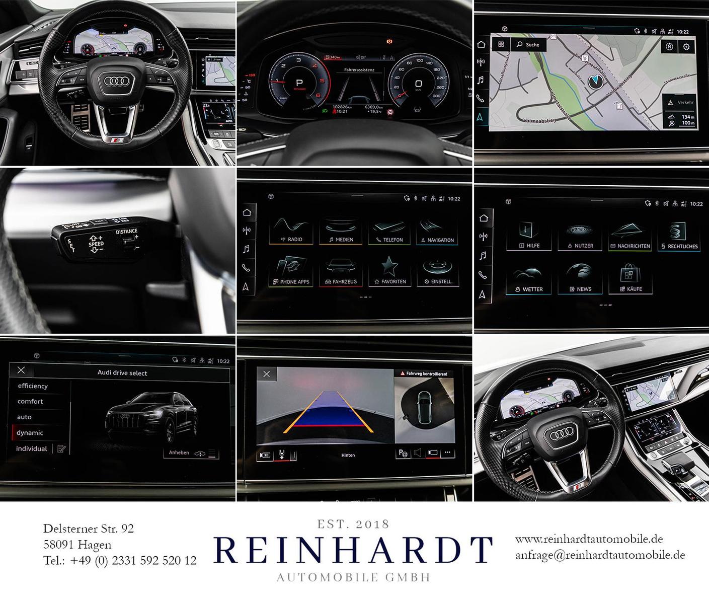 Audi Q8 50TDi Q 2x S LINE BLACK HD-MATRIX/22/ACC/360°
