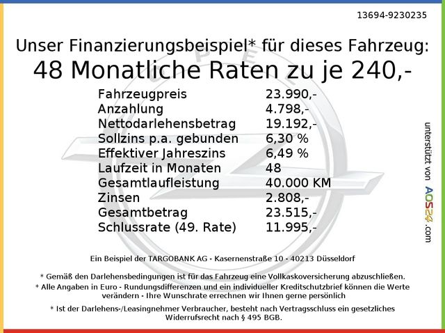 Opel Combo Life Ultimate 1.5 D +el.Schiebe+LM+KAM+FLA