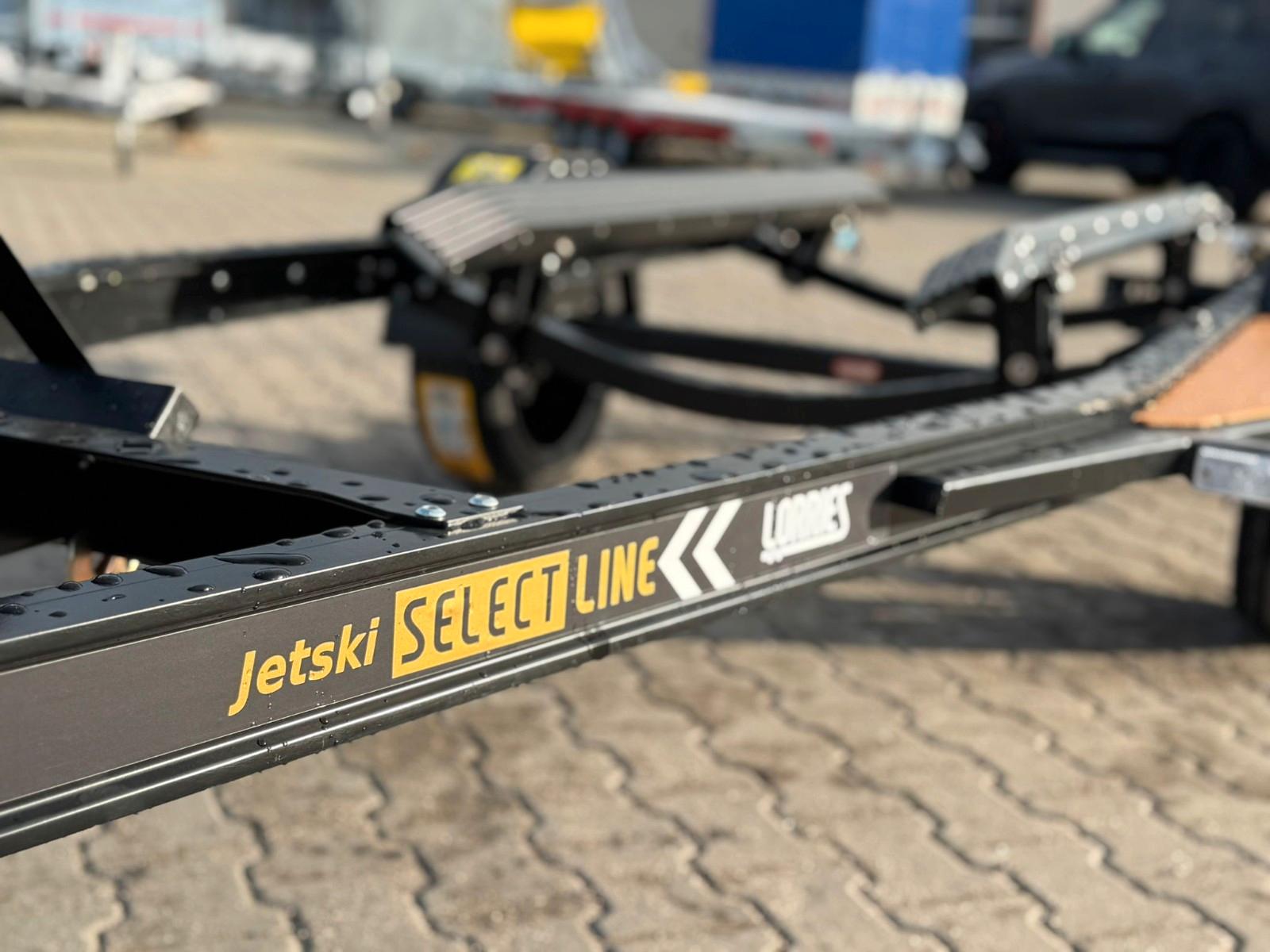 Lorries PPA75 VOLL ALUMINIUM Jetski Trailer LACKIERT neu