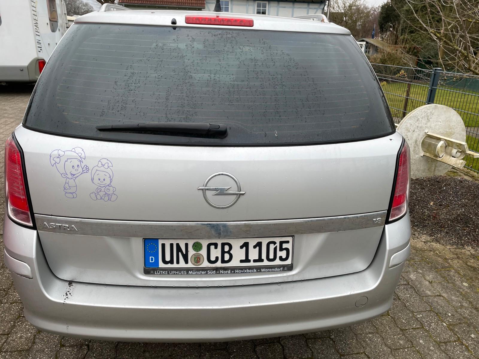 Opel Astra 2005 — engine 1.796 cm³, 125 HP (92kW)
