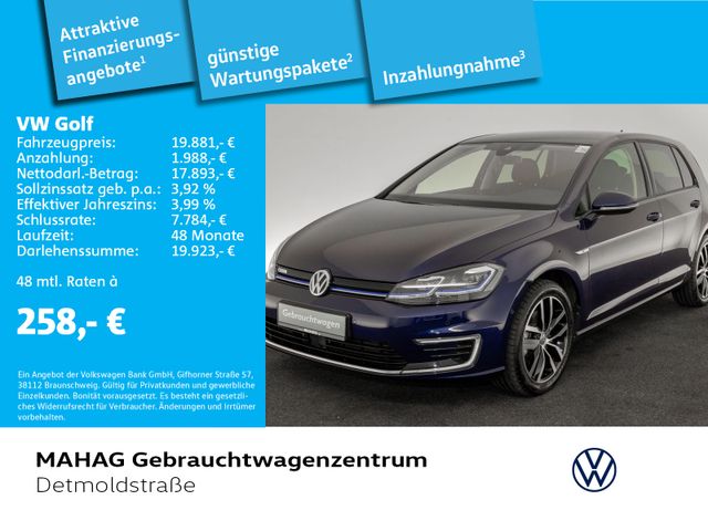 Volkswagen Golf VII e-Golf Comfortline Navi LED Kamera Alu1