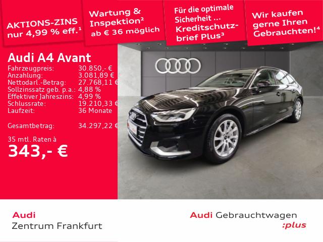 Audi A4 Avant 40 TFSI S tronic advanced LED DAB VC Te