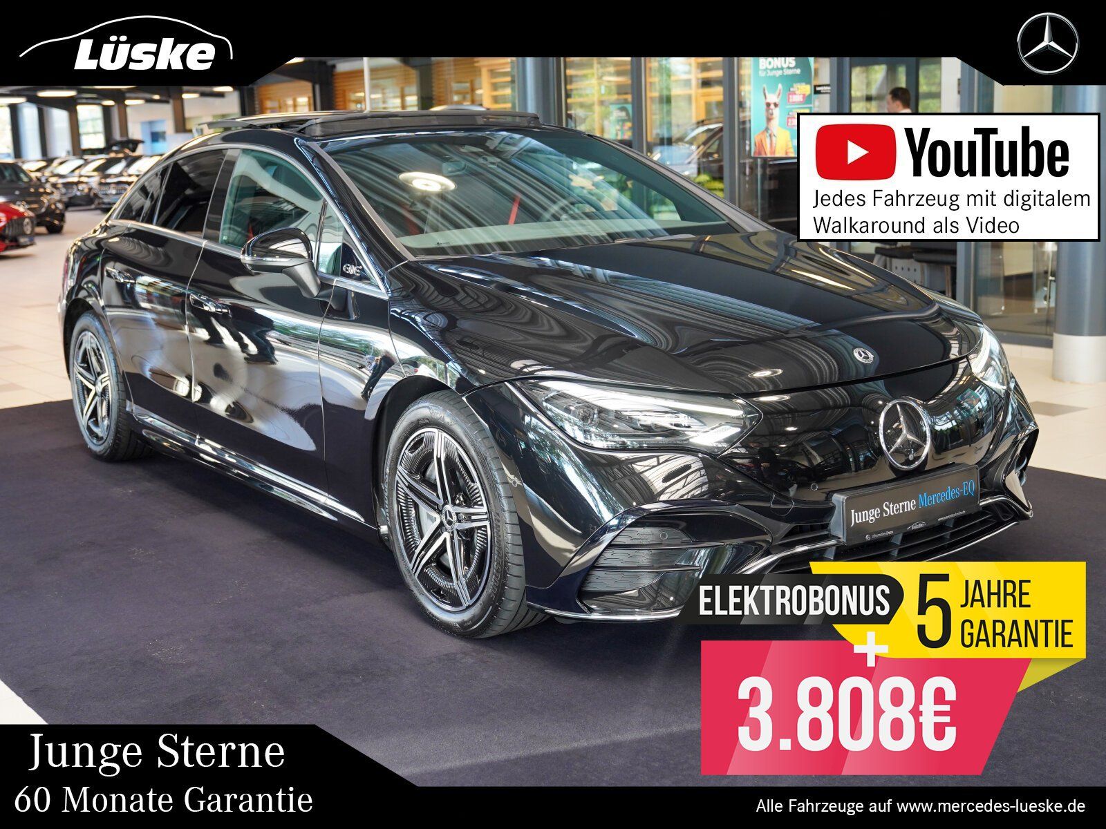 Mercedes-Benz EQE 500 4M AMG Line AIRMATIC Pano Burmester 360°