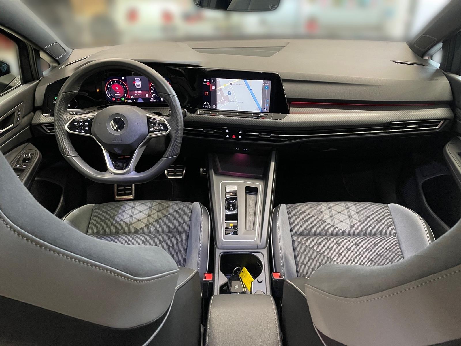 Volkswagen Golf VIII 1.5 eTSI R-Line *LED*KAMERA*NAVI*, миниатюра 12