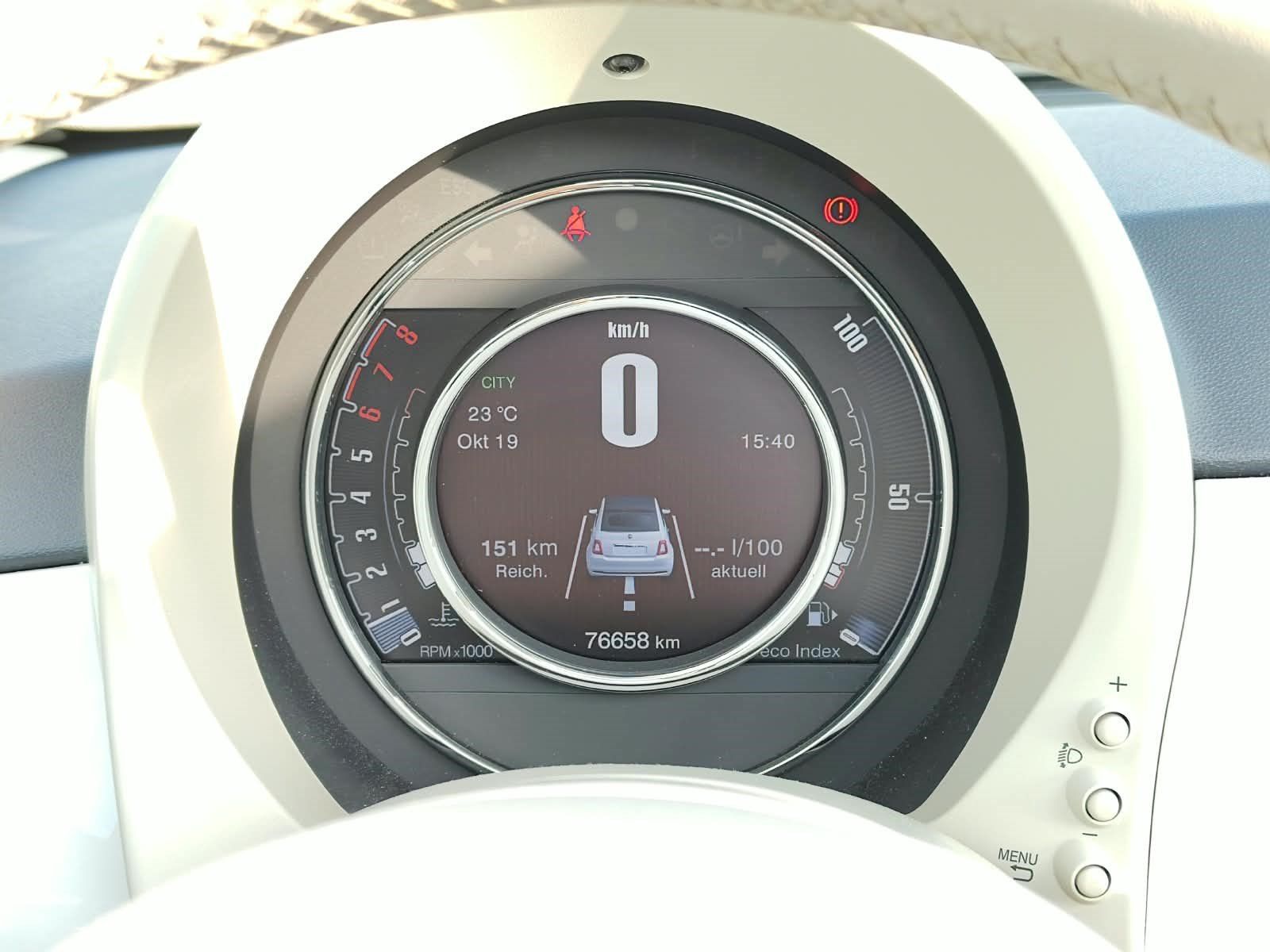 FIAT 500C 1.2 Lounge Navi Tempomat Klimaautomatik – Bild 11