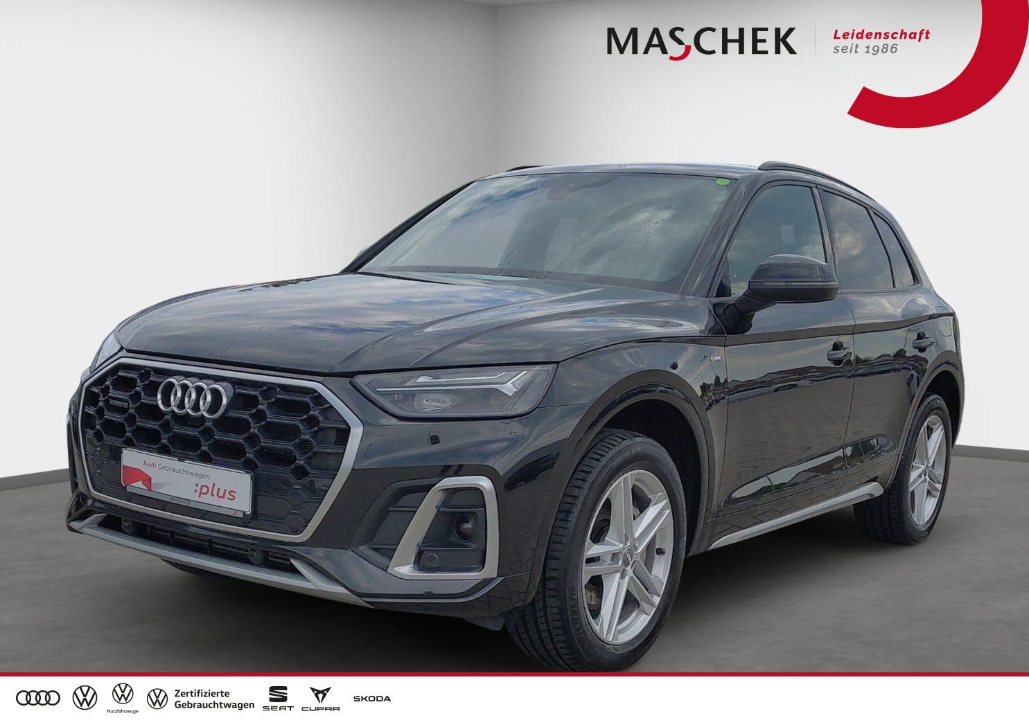 AUDI Q5 55 TFSI 367CH - S LINE - BVA - HAYON ÉLECTRIQUE - CAMERA DE RECUL - 53.300 KMS