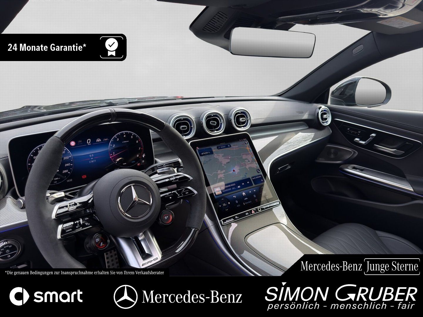Fahrzeugabbildung Mercedes-Benz CLE 53 4M+ AMG Optik Dyn+ Night II Nappa Carbon