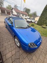 MG TF in Blau mit 93.000km - blaue MG TF