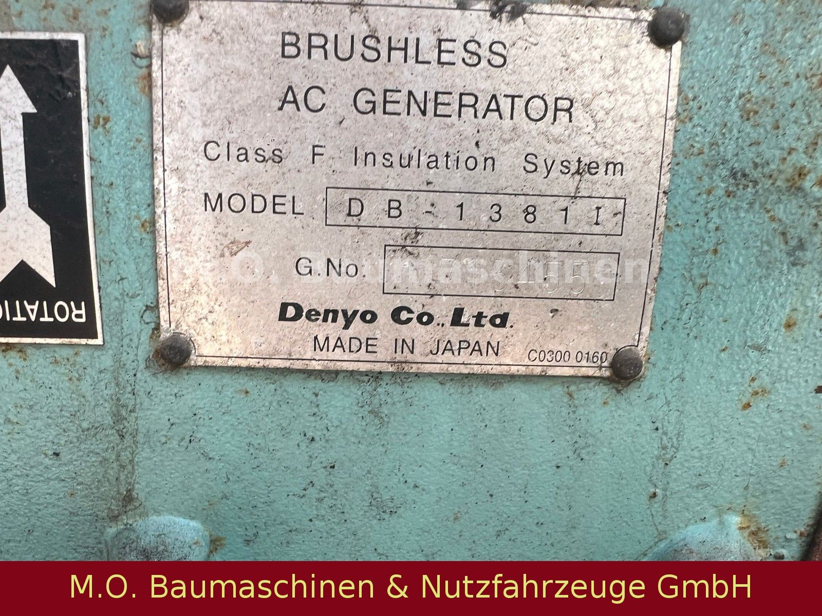 Fahrzeugabbildung Andere Denyo 100 KVA / Generator /