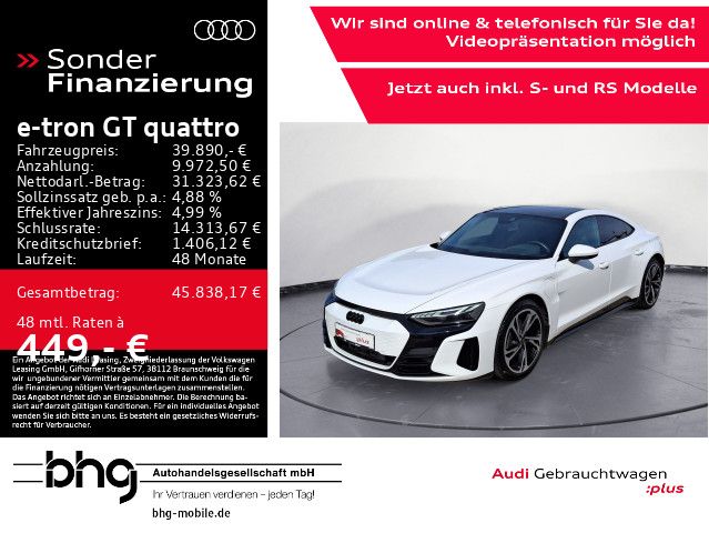 Audi e-tron GT quattro OptikPlus PanoDach AssistTour  imagem 2