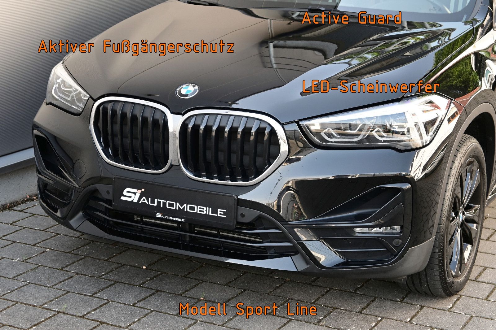 Fahrzeugabbildung BMW X1 sDr18d SPORT °AHK°DAB°KEYLESS°SPORTSITZE°18"°